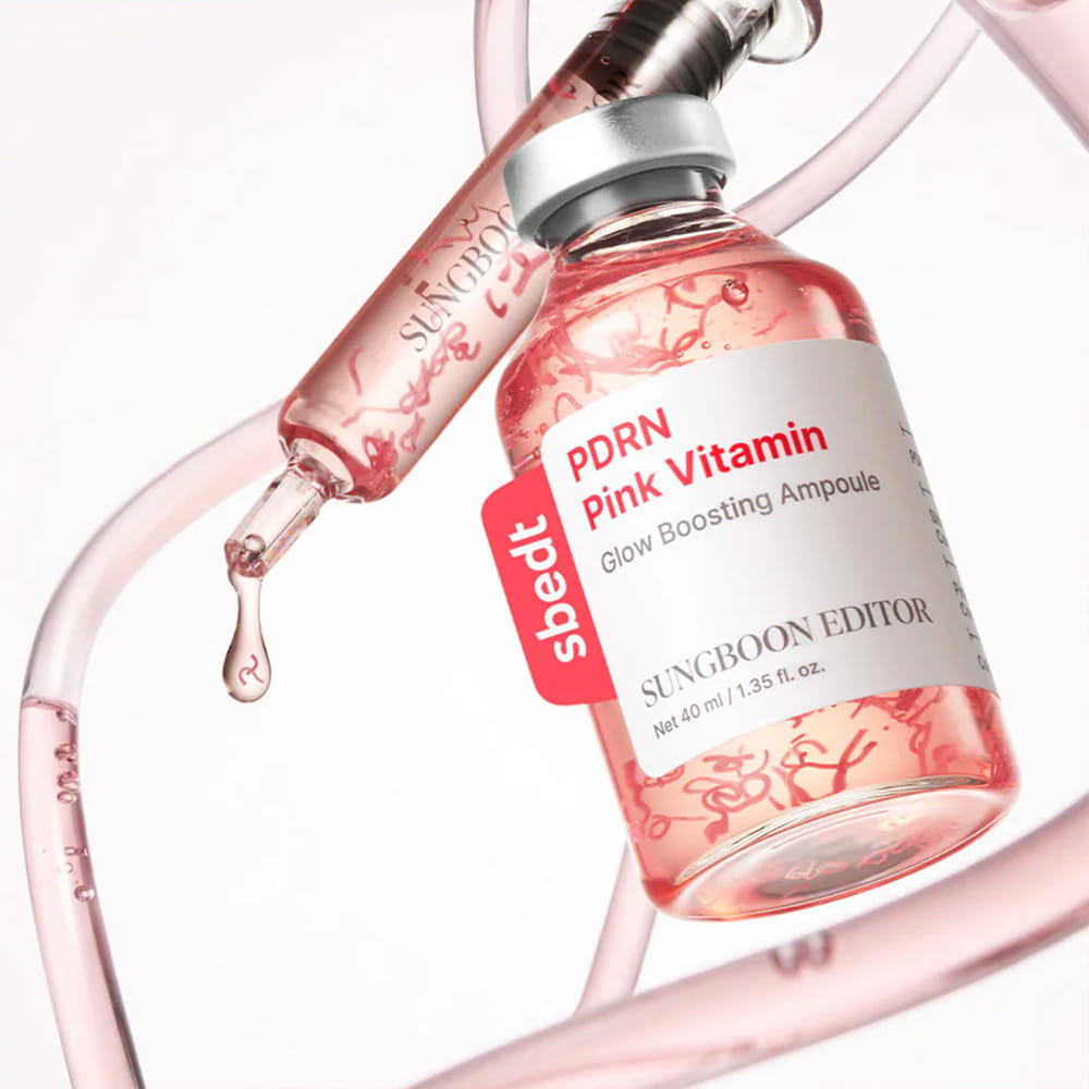 [SUNGBOON EDITOR] PDRN Pink Vitamin Glow Boosting Ampoule 40ml